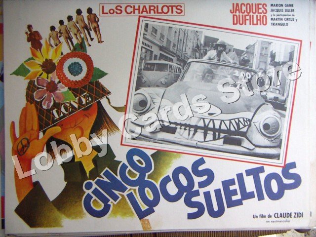 THE CHARLOTS./ 5 LOCOS SUELTOS